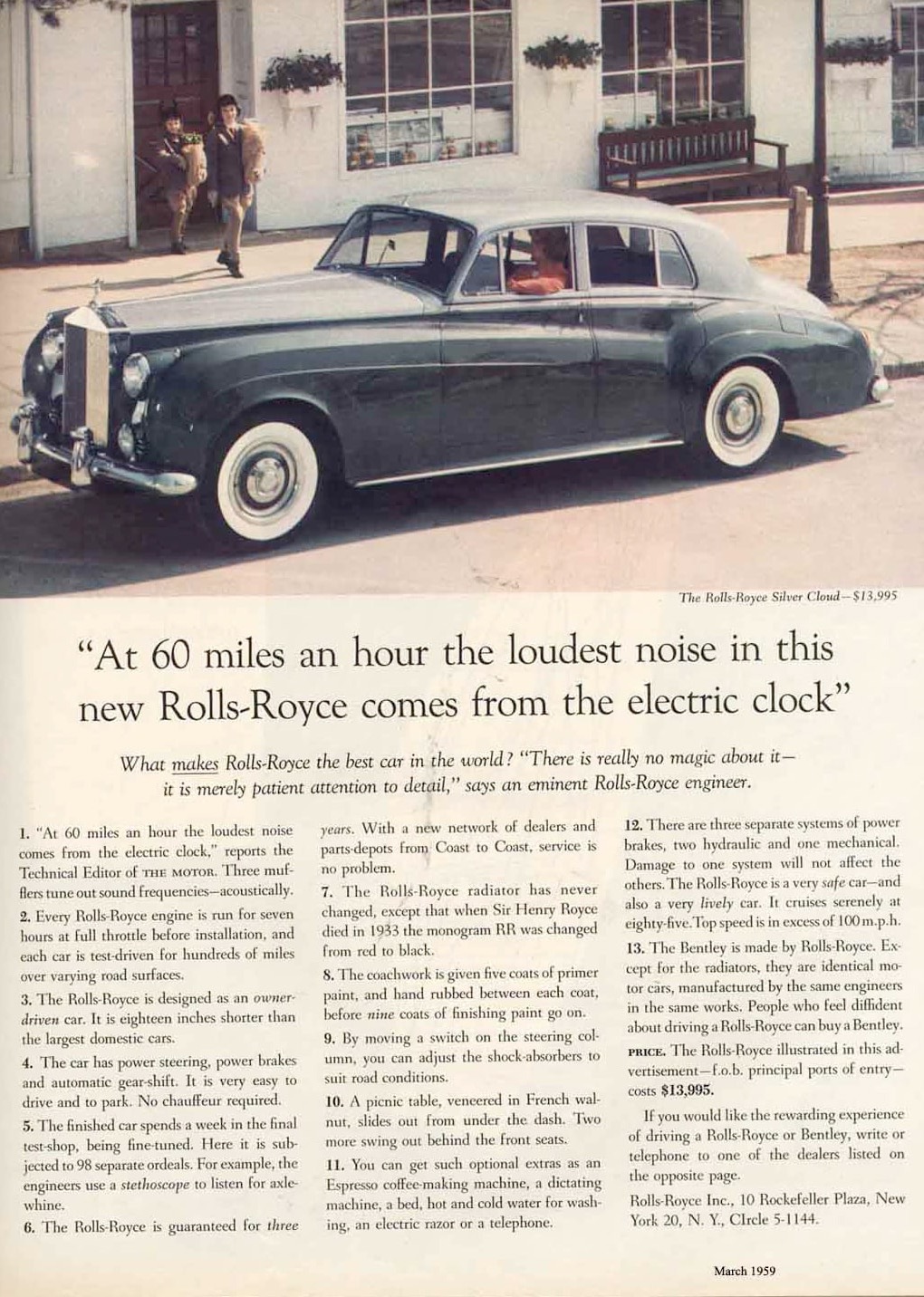 This Rolls Royce ad doesn't use marketing automation and yet is considered one of the best ads of all time.