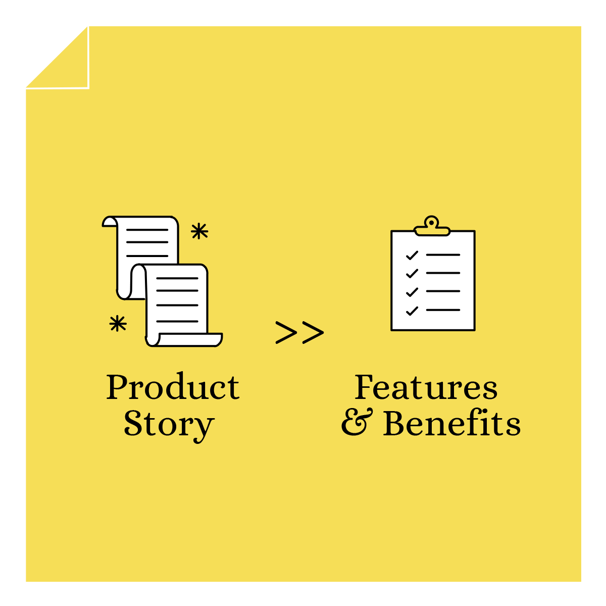 Product Story VS Benefits