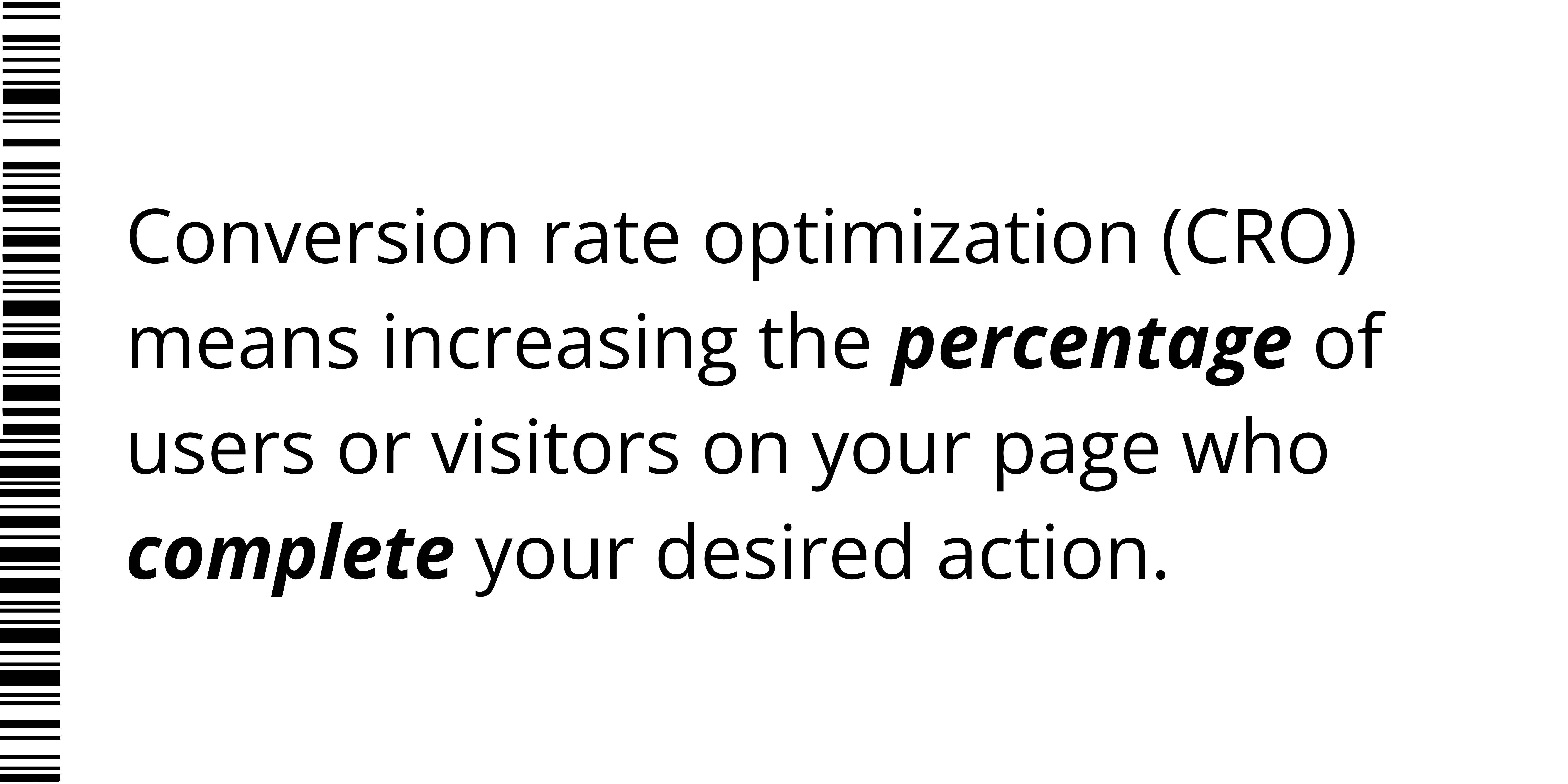 What is Conversion Rate Optimization
